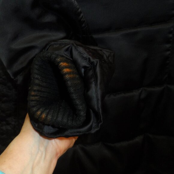 Esprit woman black coat with hoodie - Size M - Picture 13 of 16